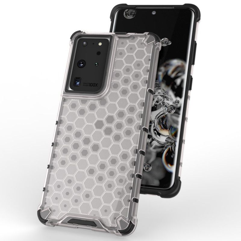 Cover for Samsung Galaxy S21 Ultra 5G Sort Bikagestil