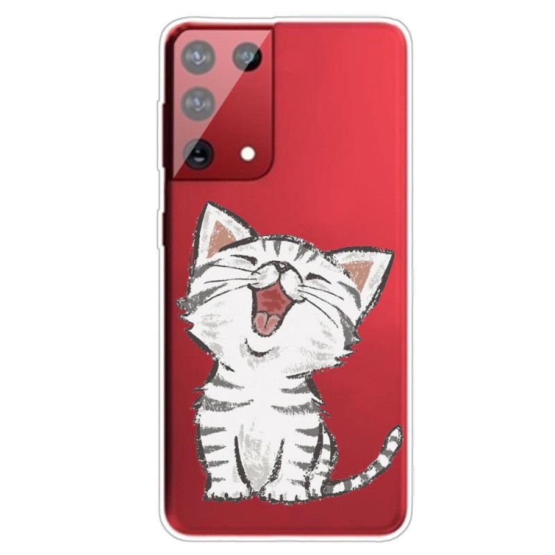 Cover Samsung Galaxy S21 Ultra 5G Charmerende Kat