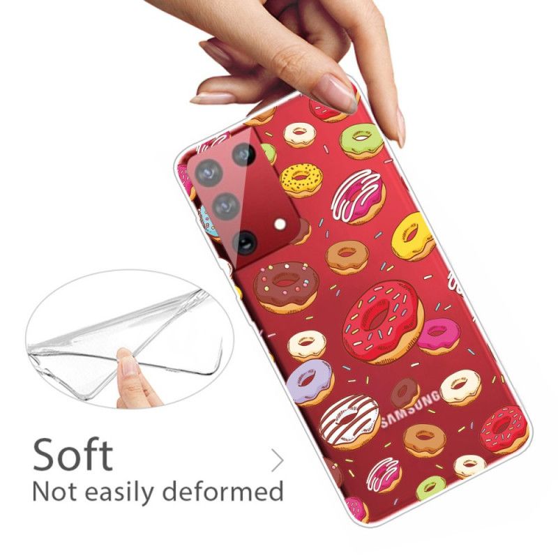 Cover Samsung Galaxy S21 Ultra 5G Elsker Donuts