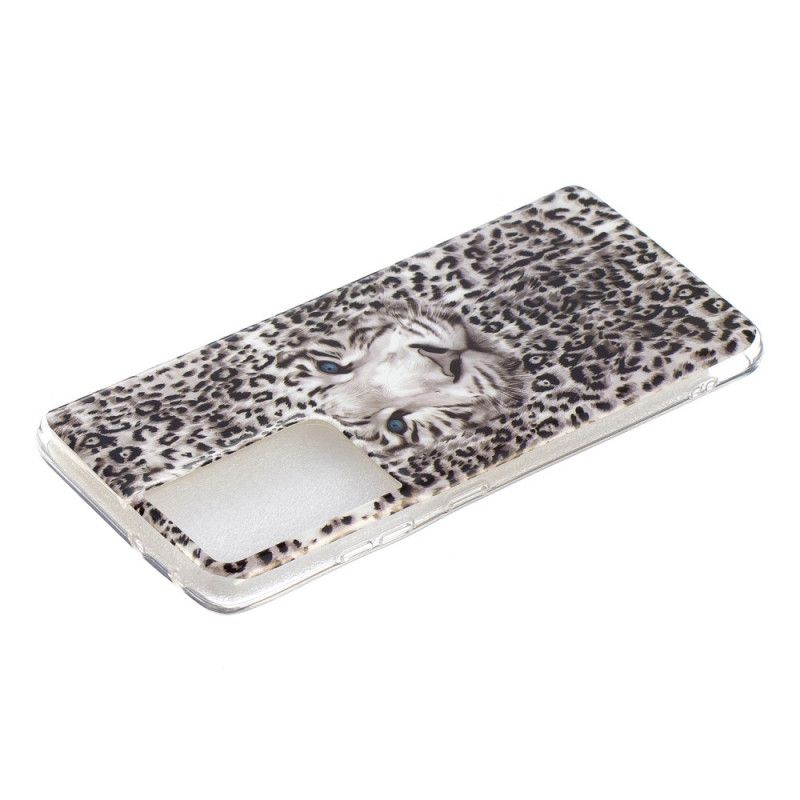 Cover Samsung Galaxy S21 Ultra 5G Fluorescerende Leopard