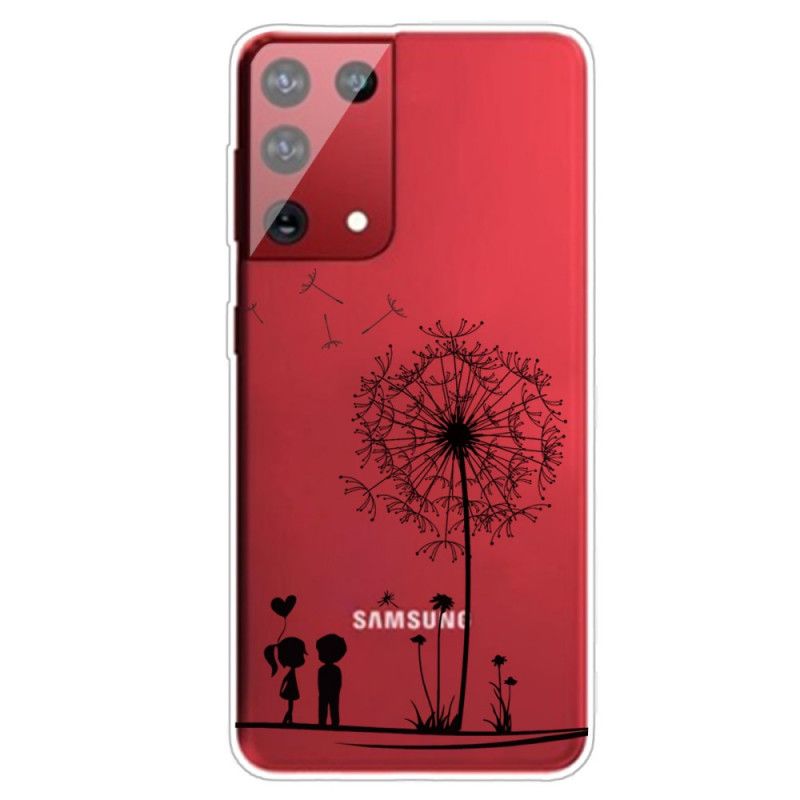 Cover Samsung Galaxy S21 Ultra 5G Mælkebøtte Kærlighed