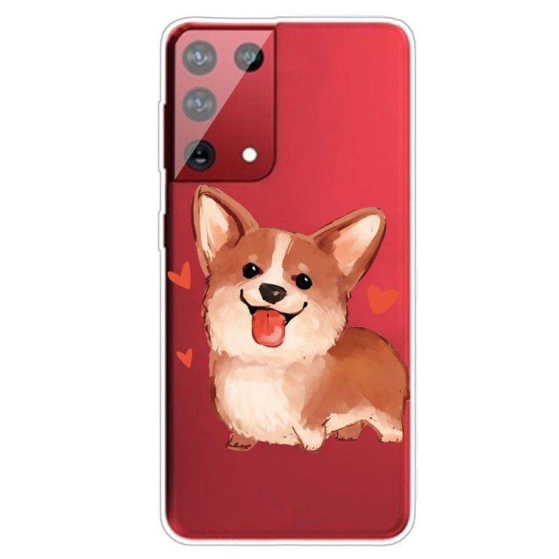 Cover Samsung Galaxy S21 Ultra 5G Min Lille Hund