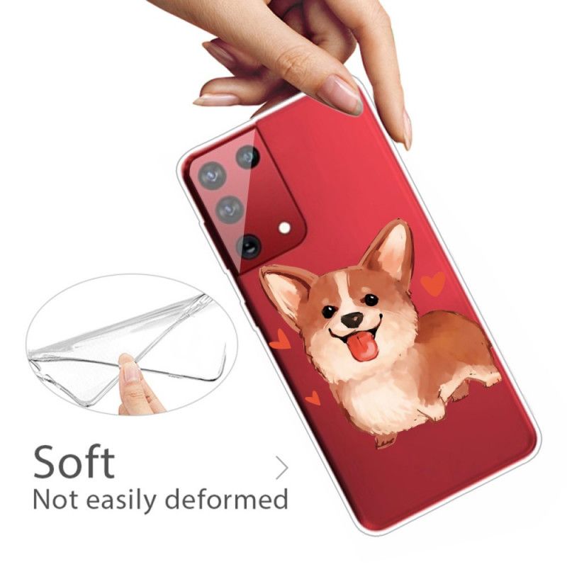 Cover Samsung Galaxy S21 Ultra 5G Min Lille Hund