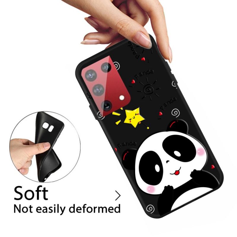 Cover Samsung Galaxy S21 Ultra 5G Mobilcover Pandastjerne