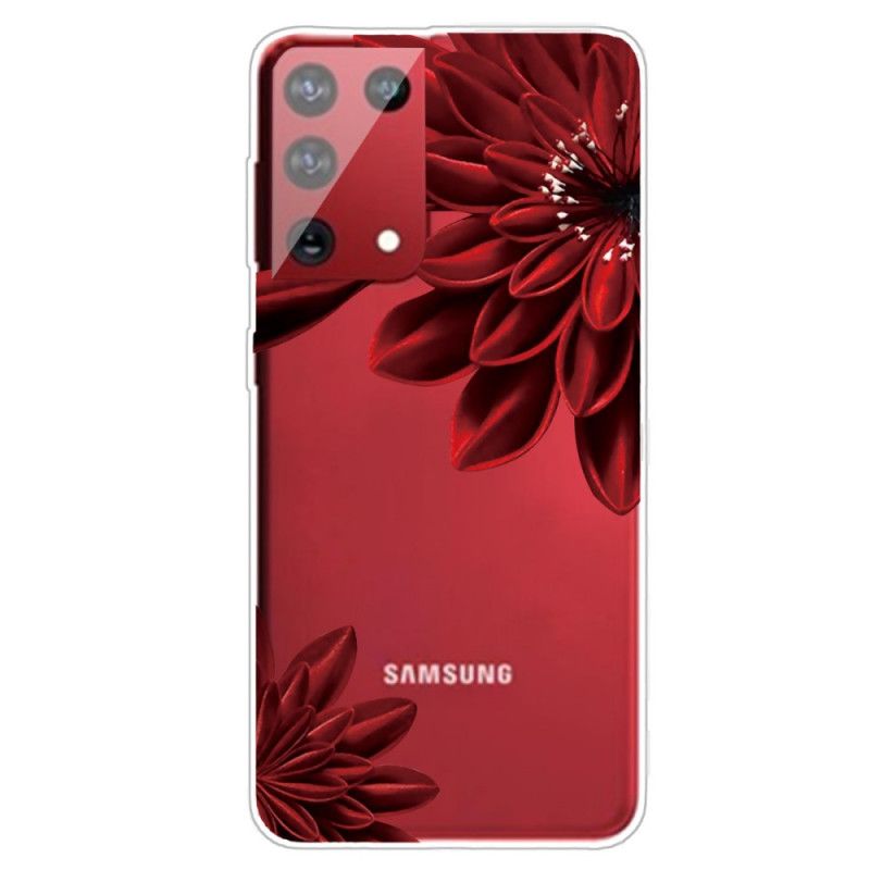 Cover Samsung Galaxy S21 Ultra 5G Mobilcover Vilde Blomster