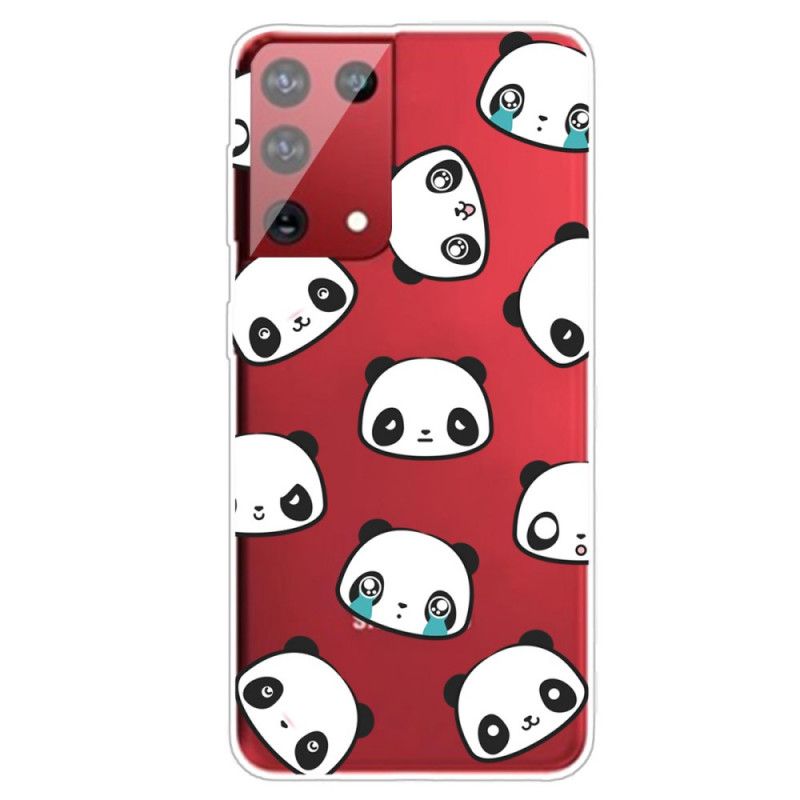 Cover Samsung Galaxy S21 Ultra 5G Sentimentale Pandaer Original