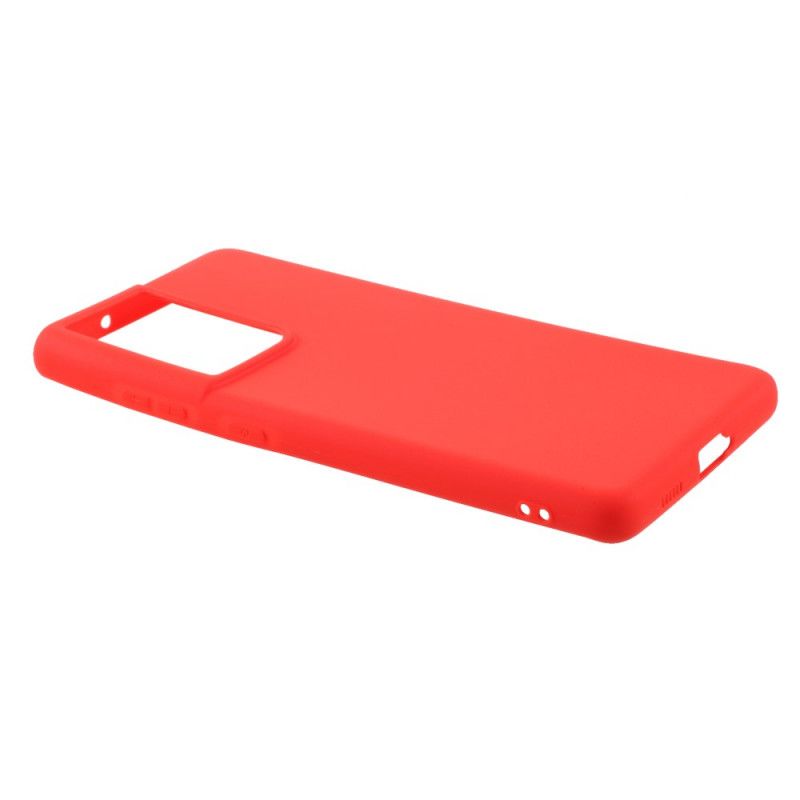 Cover Samsung Galaxy S21 Ultra 5G Sort Mobilcover Ensfarvet