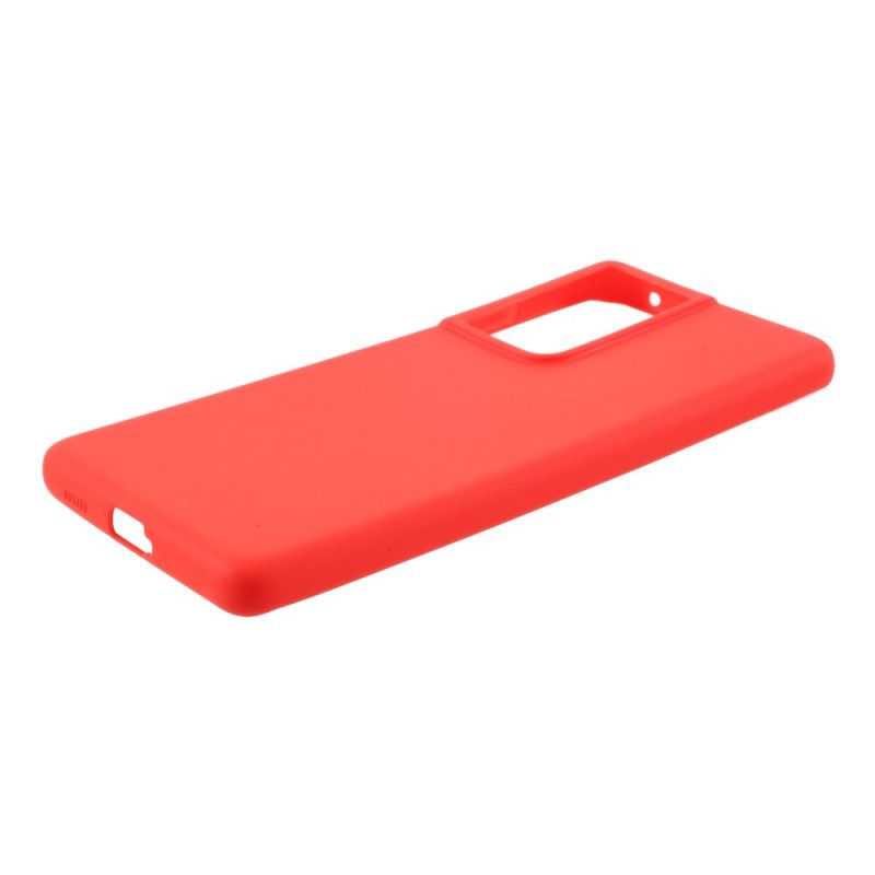 Cover Samsung Galaxy S21 Ultra 5G Sort Mobilcover Ensfarvet