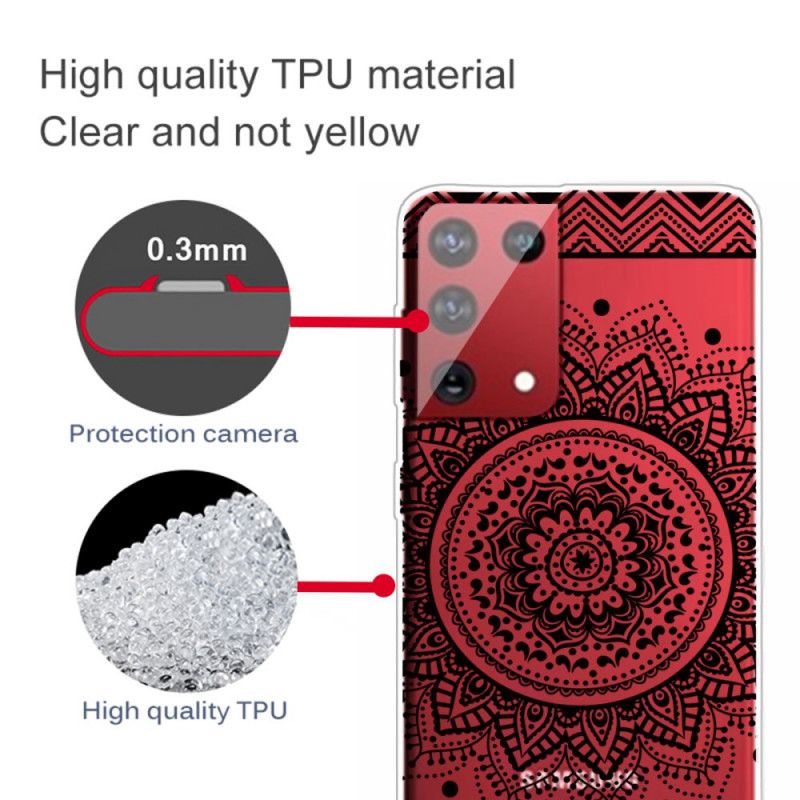 Cover Samsung Galaxy S21 Ultra 5G Sublim Mandala