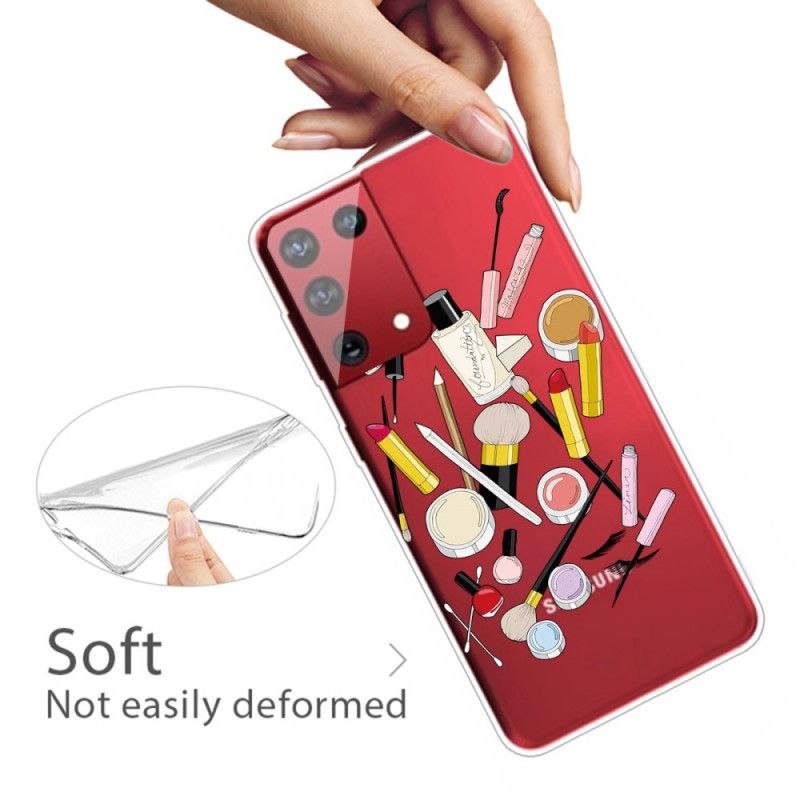 Cover Samsung Galaxy S21 Ultra 5G Top Makeup