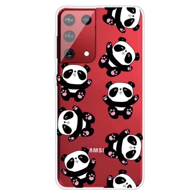 Cover Samsung Galaxy S21 Ultra 5G Top Sjove Pandaer