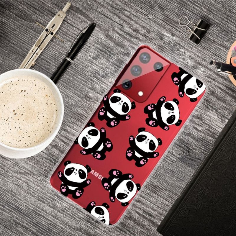 Cover Samsung Galaxy S21 Ultra 5G Top Sjove Pandaer