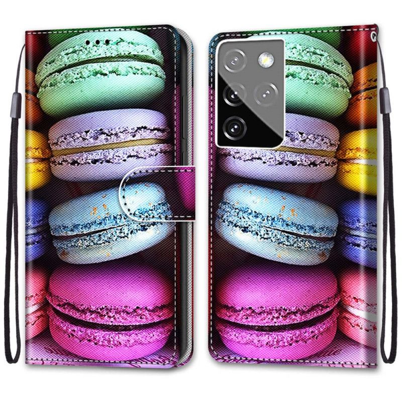 Flip Cover Samsung Galaxy S21 Ultra 5G Mobilcover Makroner