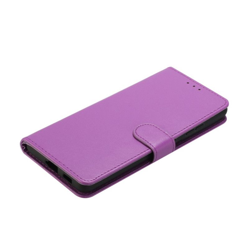 Flip Cover Samsung Galaxy S21 Ultra 5G Sort Unikt Design Med Rem