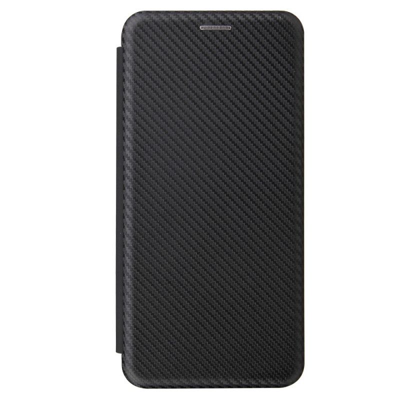 Læder Cover Samsung Galaxy S21 Ultra 5G Sort Kulfiber