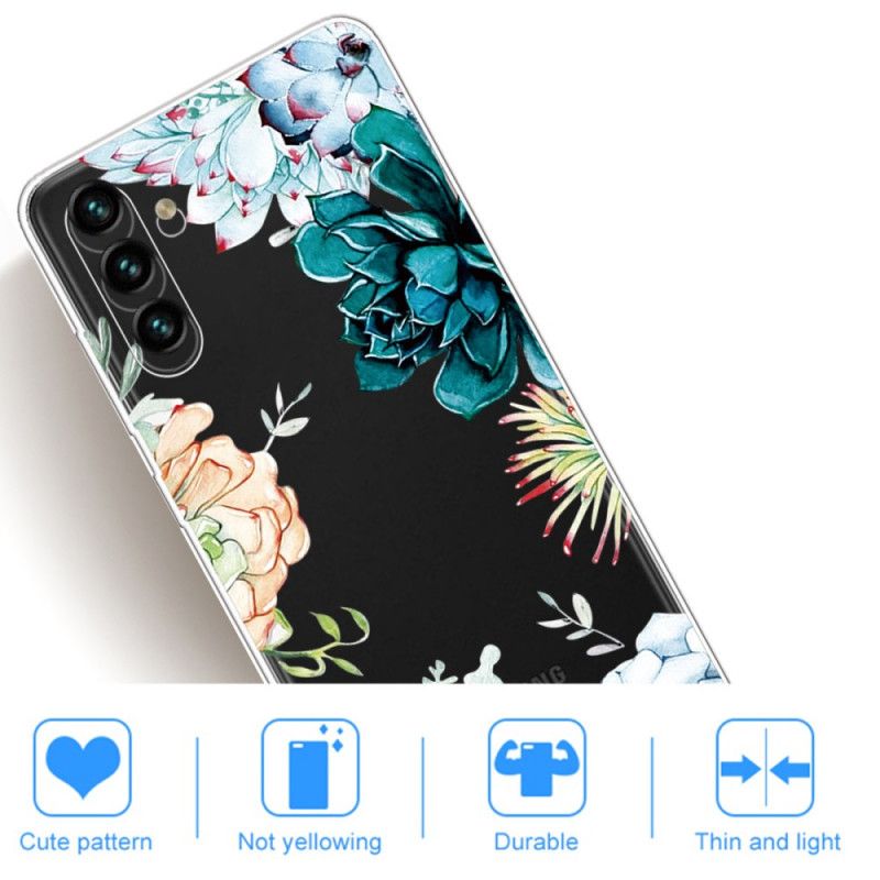 Cover Samsung Galaxy A13 5g Akvarelblomster