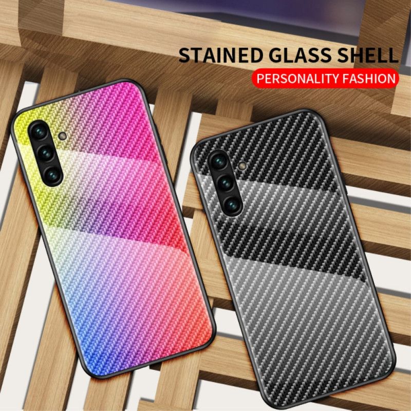 Cover Samsung Galaxy A13 5g Carbon Fiber Hærdet Glas