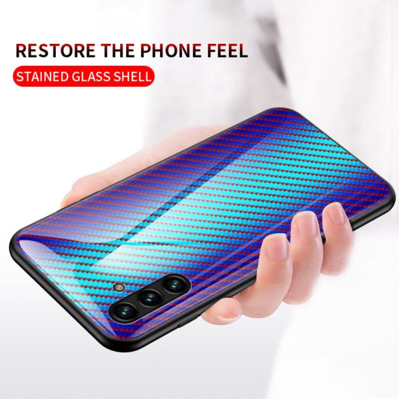 Cover Samsung Galaxy A13 5g Carbon Fiber Hærdet Glas