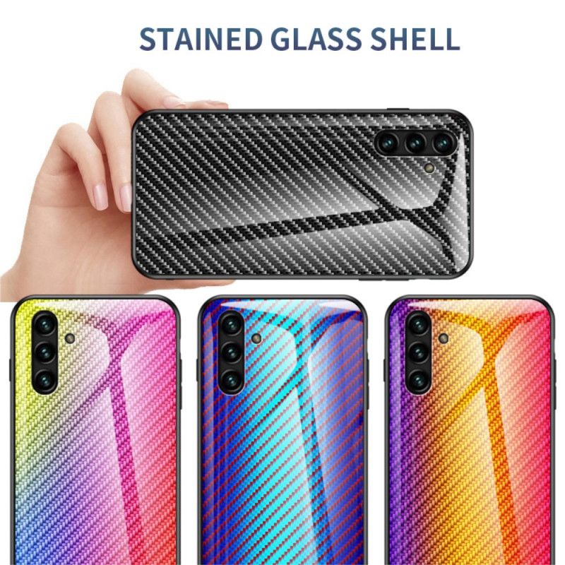 Cover Samsung Galaxy A13 5g Carbon Fiber Hærdet Glas