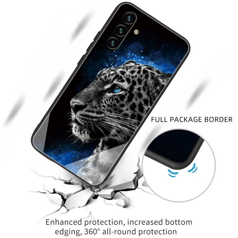 Cover Samsung Galaxy A13 5g Feline Ansigt Af Hærdet Glas