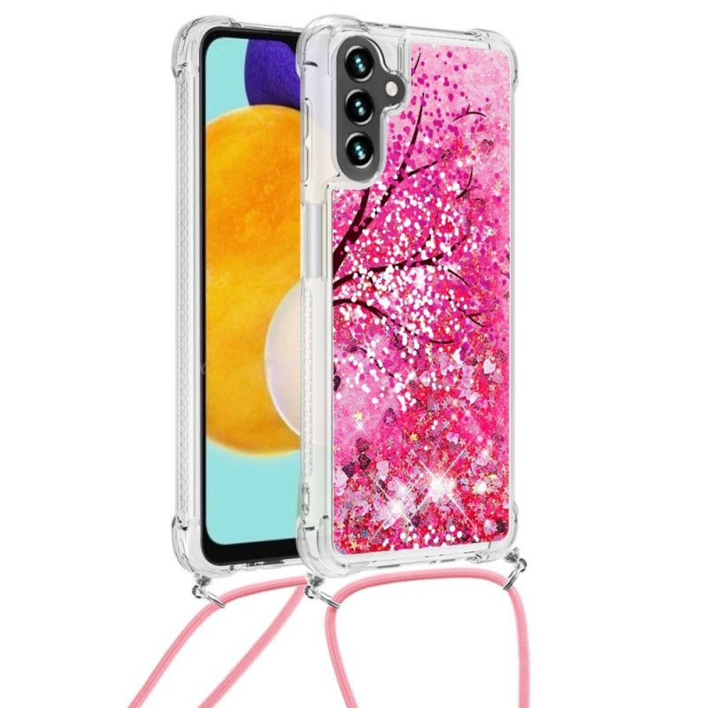 Cover Samsung Galaxy A13 5g Glittertræ Med Ledning