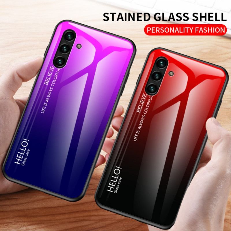 Cover Samsung Galaxy A13 5g Hærdet Glas Hej