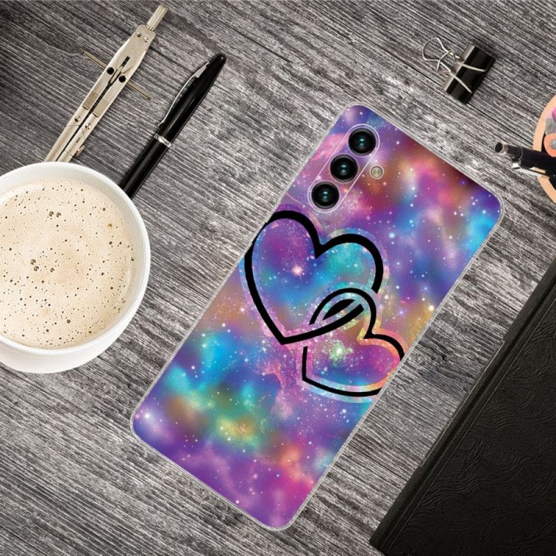 Cover Samsung Galaxy A13 5g Kædede Hjerter