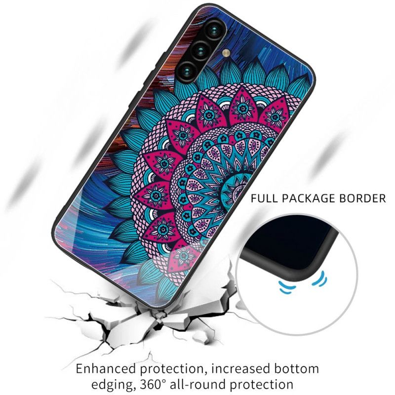 Cover Samsung Galaxy A13 5g Mandala Af Hærdet Glas