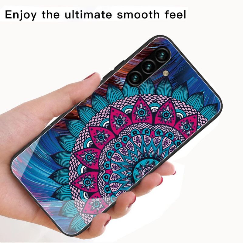 Cover Samsung Galaxy A13 5g Mandala Af Hærdet Glas