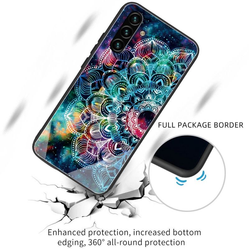 Cover Samsung Galaxy A13 5g Mandala Af Hærdet Glas