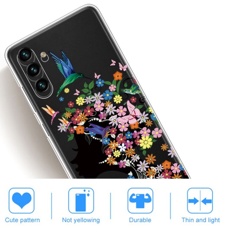 Cover Samsung Galaxy A13 5g Smukt Blomsterhoved