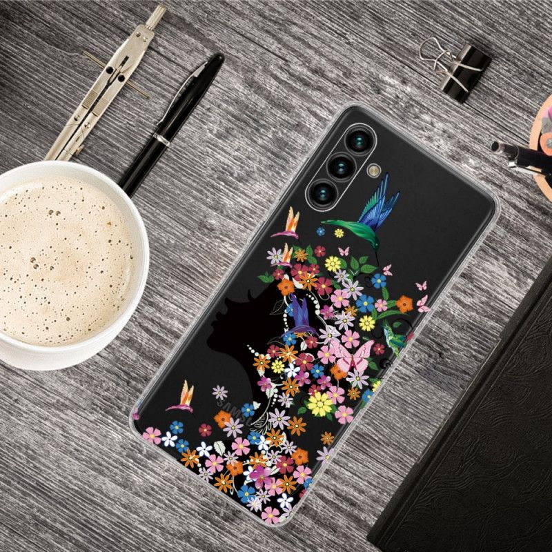 Cover Samsung Galaxy A13 5g Smukt Blomsterhoved