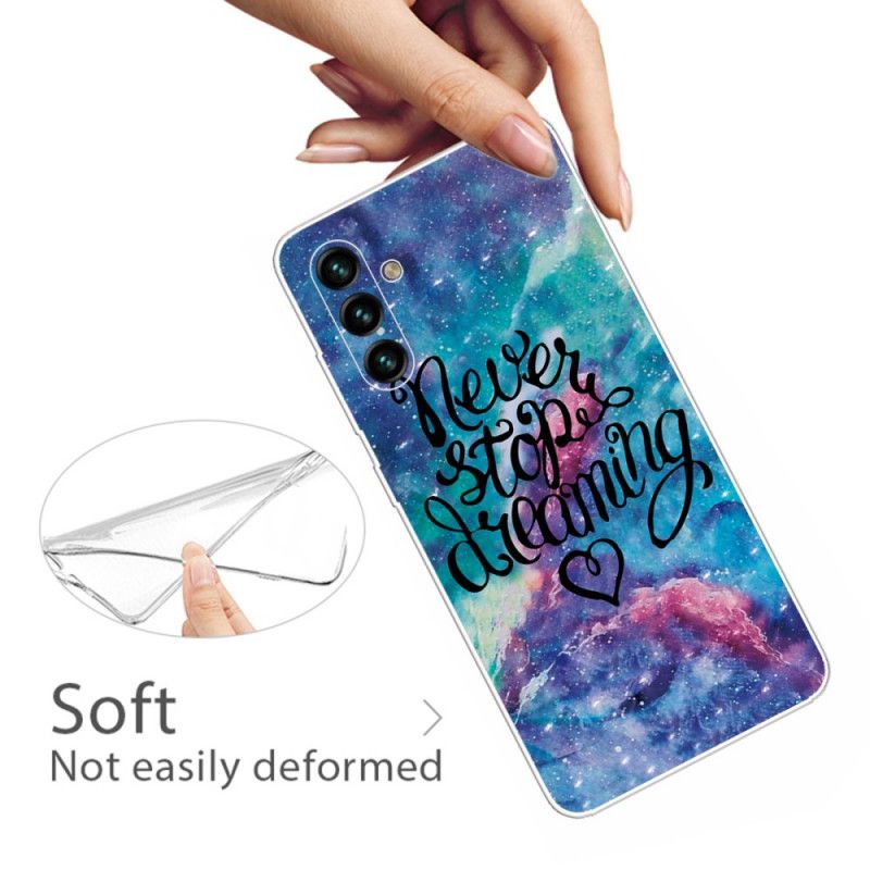 Cover Samsung Galaxy A13 5g Stop Aldrig Med At Drømme