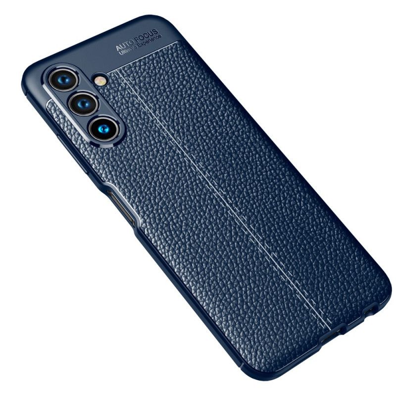 Cover Samsung Galaxy A13 5g Telefon Etui Double Line Litchi-lædereffekt