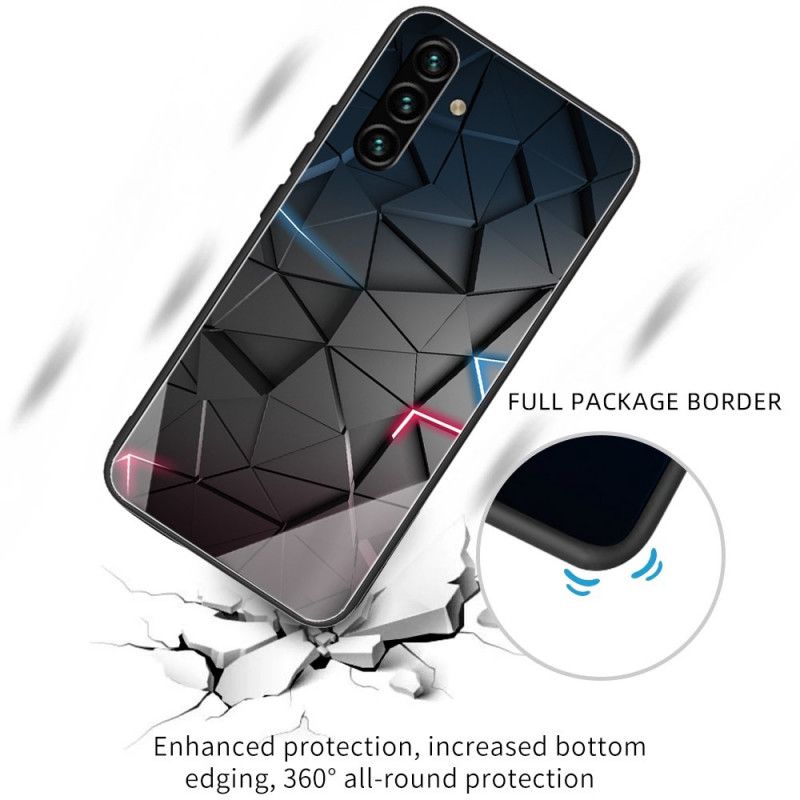 Cover Samsung Galaxy A13 5g Telefon Etui Hærdet Glasgeometri