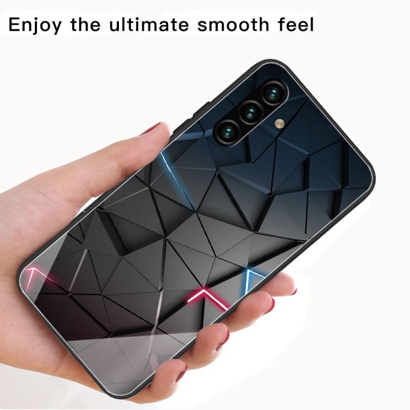 Cover Samsung Galaxy A13 5g Telefon Etui Hærdet Glasgeometri