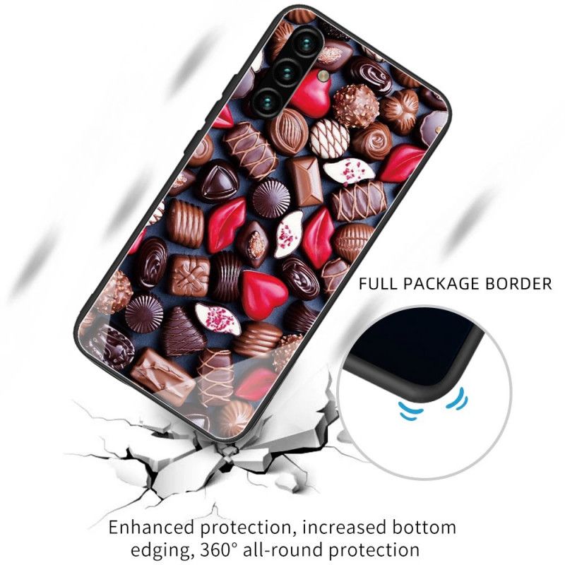 Cover Til Samsung Galaxy A13 5g Chokoladehærdet Glas