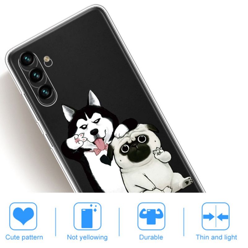 Cover Til Samsung Galaxy A13 5g Sjove Hunde