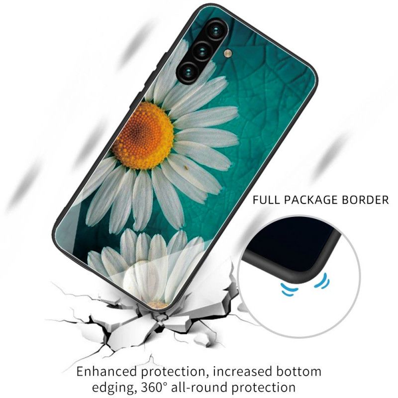 Cover Til Samsung Galaxy A13 5g Vegetabilsk Hærdet Glas