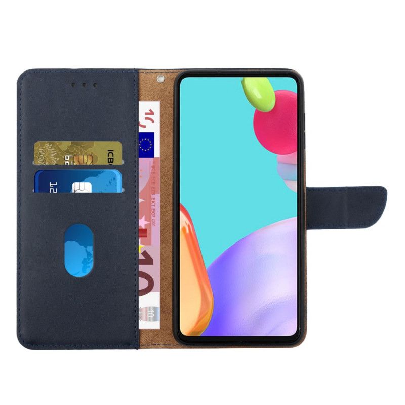 Flip Cover Samsung Galaxy A13 5g Ægte Nappa Læder