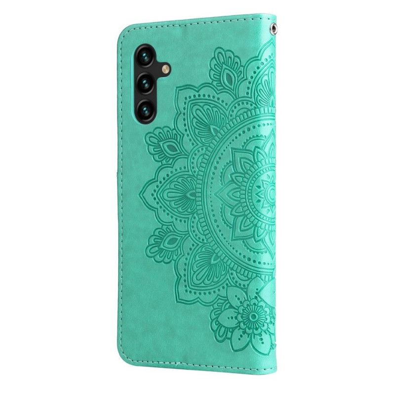 Flip Cover Samsung Galaxy A13 5g Blomstermandala