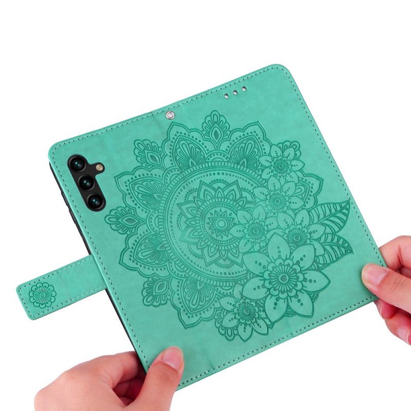 Flip Cover Samsung Galaxy A13 5g Blomstermandala