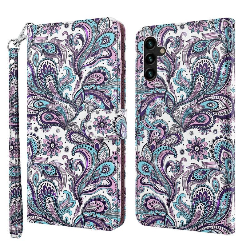 Flip Cover Samsung Galaxy A13 5g Blomstermønstre