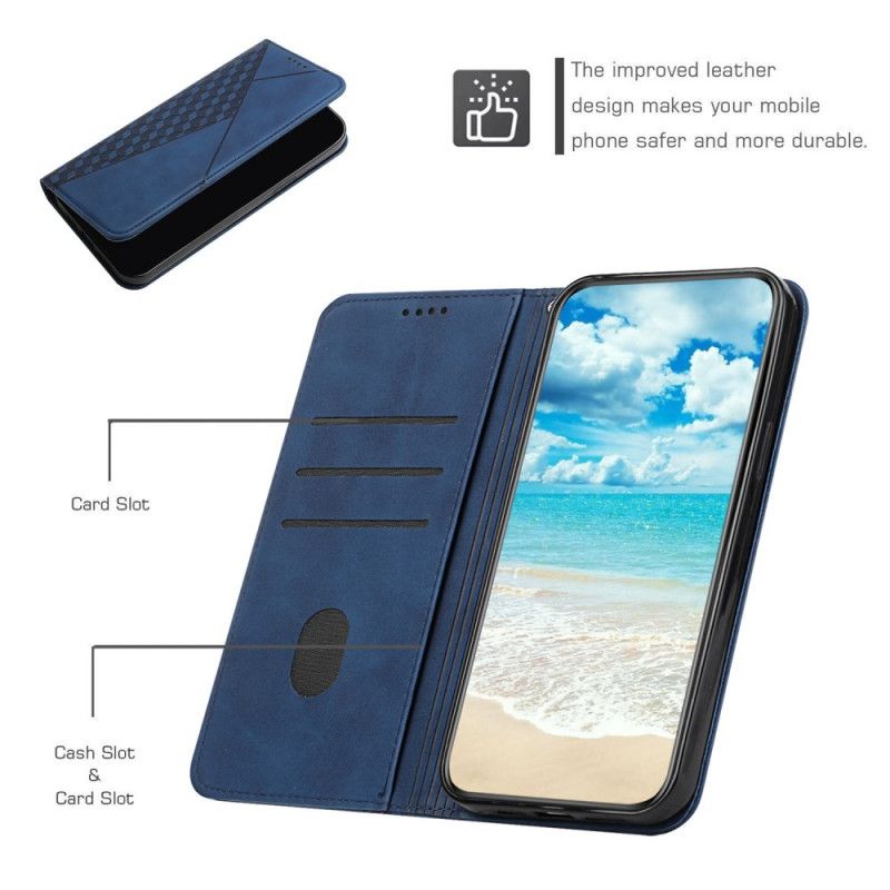 Flip Cover Samsung Galaxy A13 5g Geo Lædereffekt