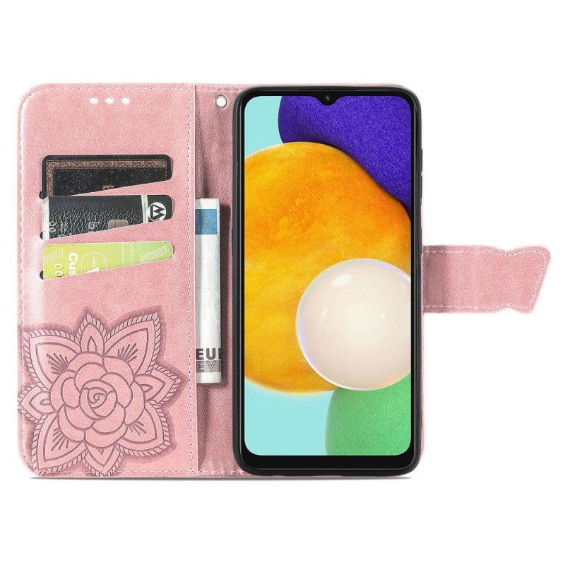 Flip Cover Samsung Galaxy A13 5g Halve Sommerfugle