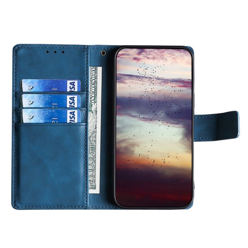 Flip Cover Samsung Galaxy A13 5g Krokodilleskindseffekt