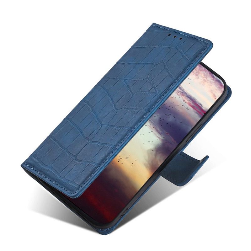 Flip Cover Samsung Galaxy A13 5g Krokodilleskindseffekt