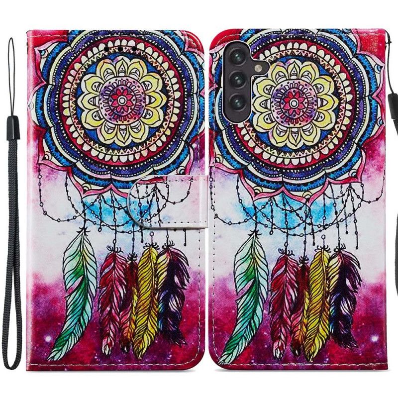 Flip Cover Samsung Galaxy A13 5g Kunstnerisk Drømmefanger