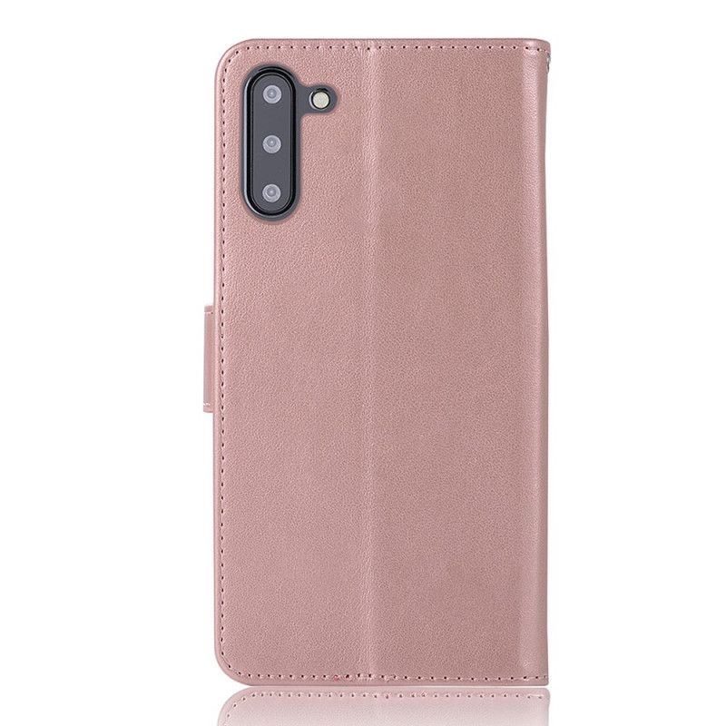 Flip Cover Samsung Galaxy A13 5g Lædereffekt Drømmefanger Ugle