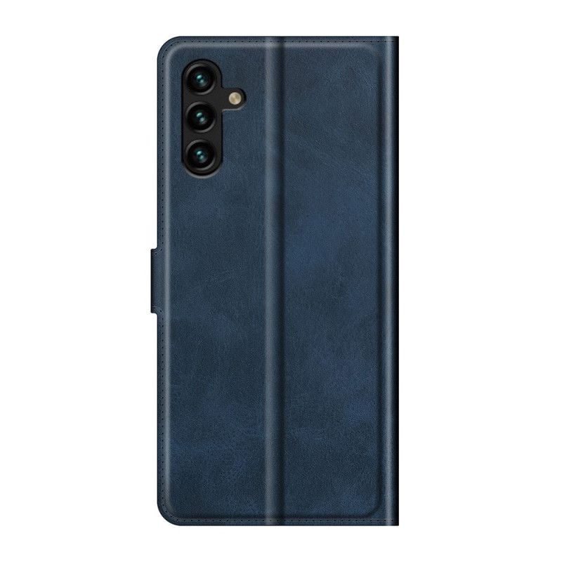 Flip Cover Samsung Galaxy A13 5g Slank Imiteret Læder